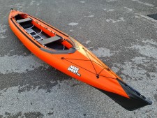 Neris Smart PRO Black/Orange hybrid folding Canoe